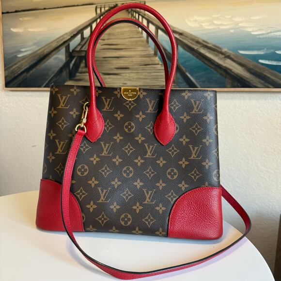 💎✨ULTRA RARE✨💎Authentic Louis Vuitton Flandrin Monogram Two-Way - Picture 3 of 9
